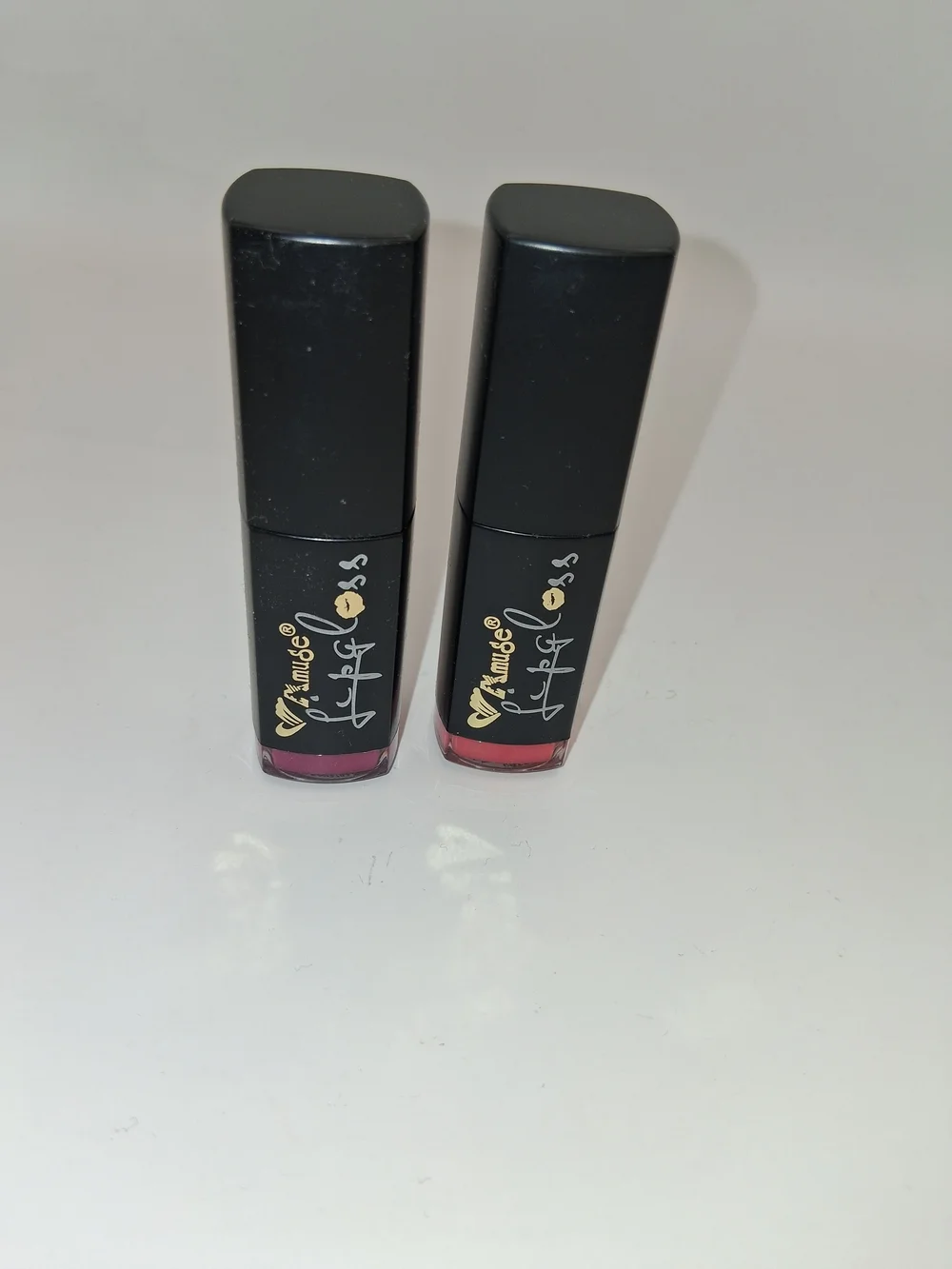 Muse Matte Lips Lipstick Set - Hot Pink, Coral, Orange, Fuchsia